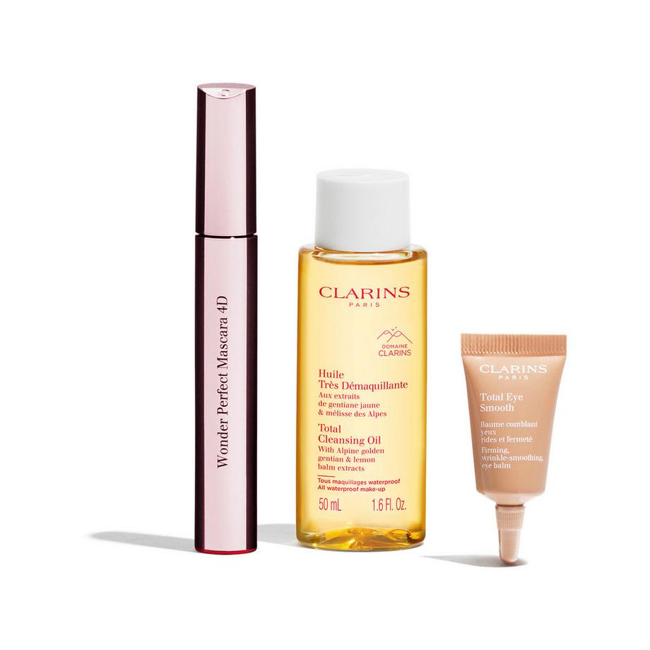 CLARINS VALUE PACK Wonder Perfect 4D Mascara Set 