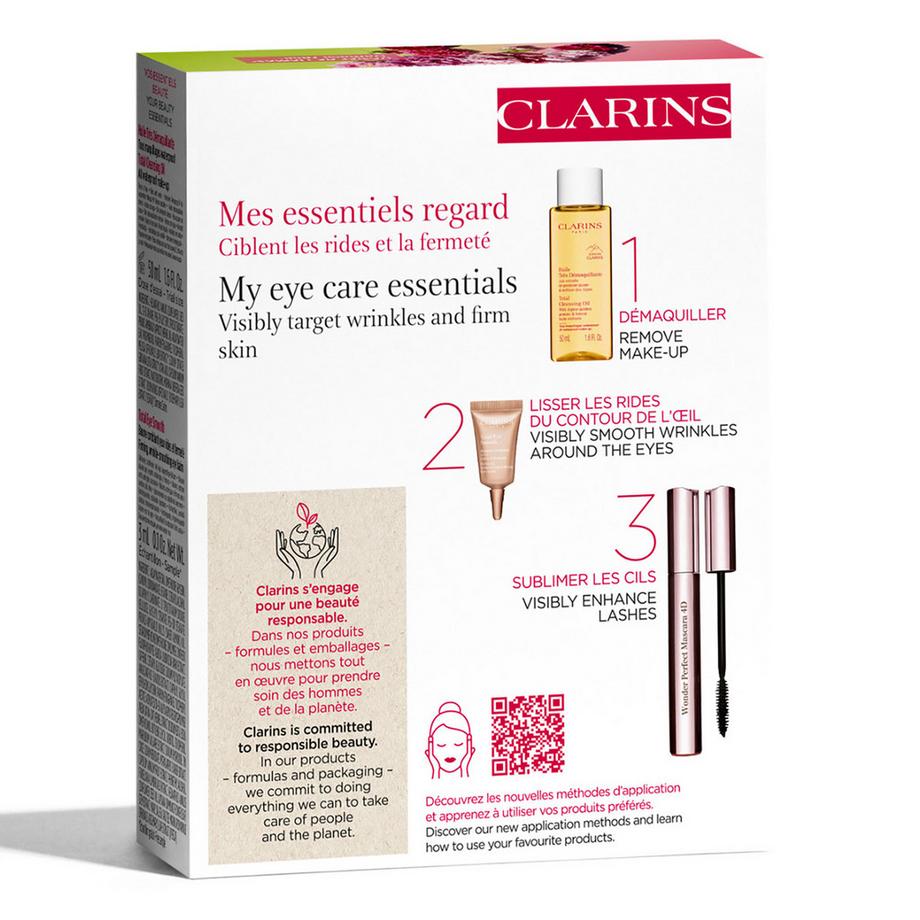 CLARINS VALUE PACK Wonder Perfect 4D Mascara Set 