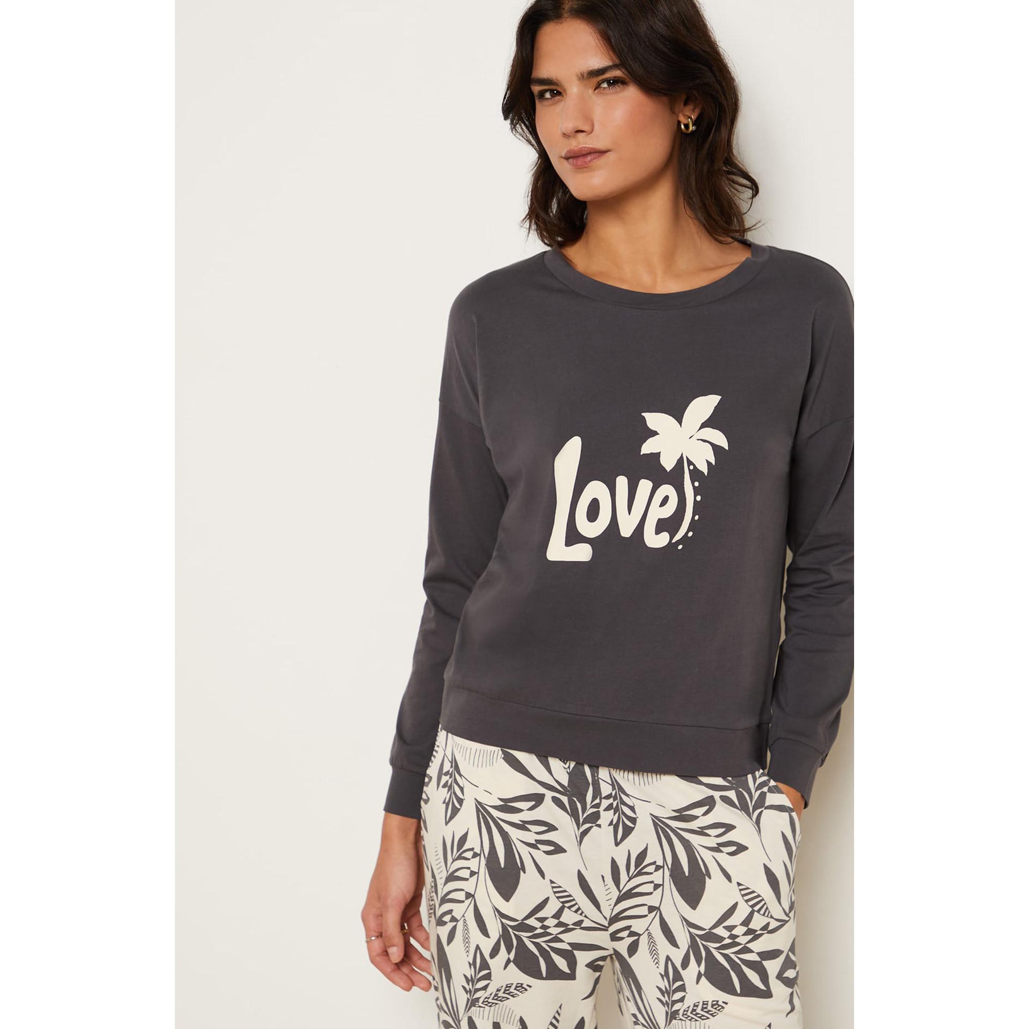 Image of T-shirt Damen Anthrazit L