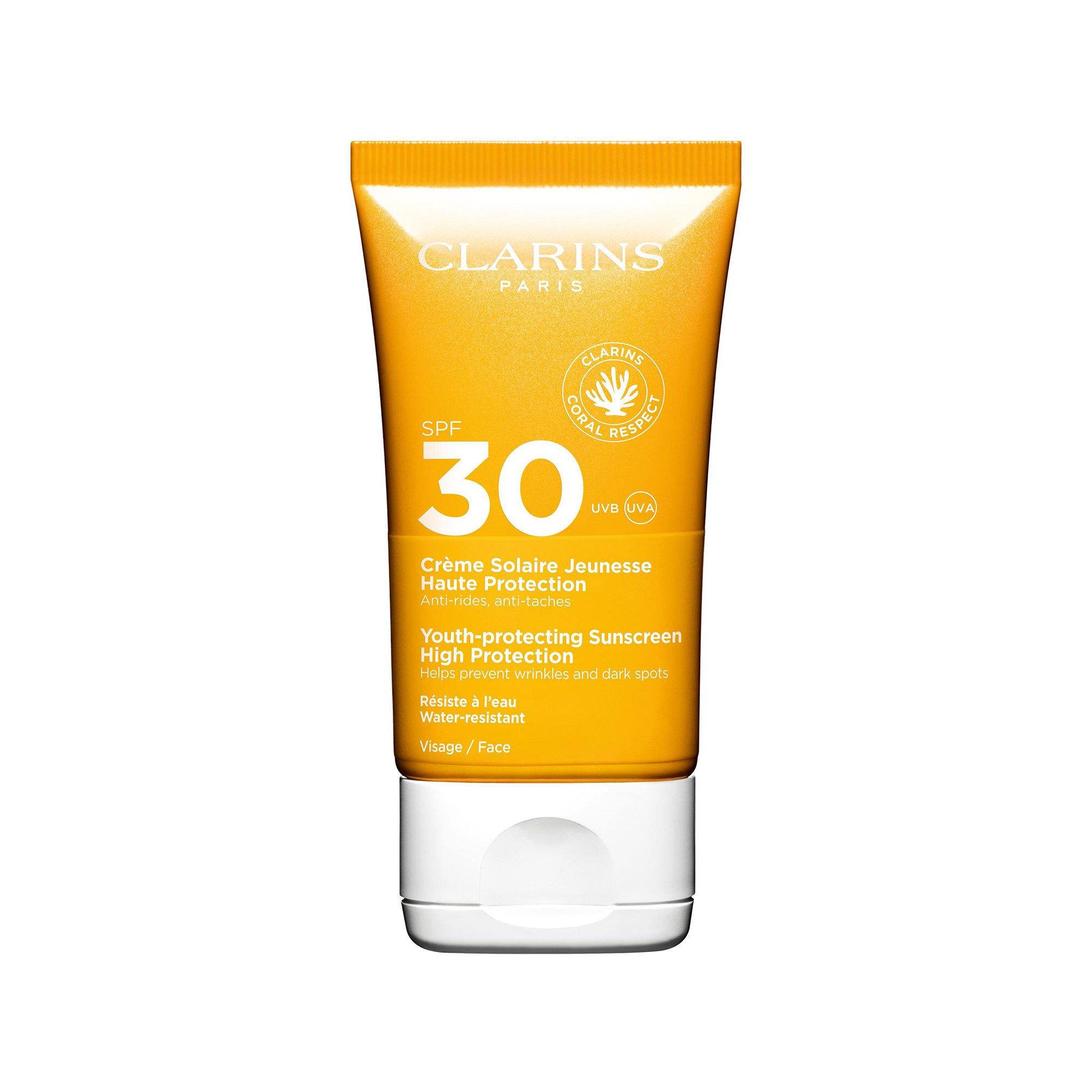 CLARINS  Crema solare Gioventù Protezione Alta SPF 30 