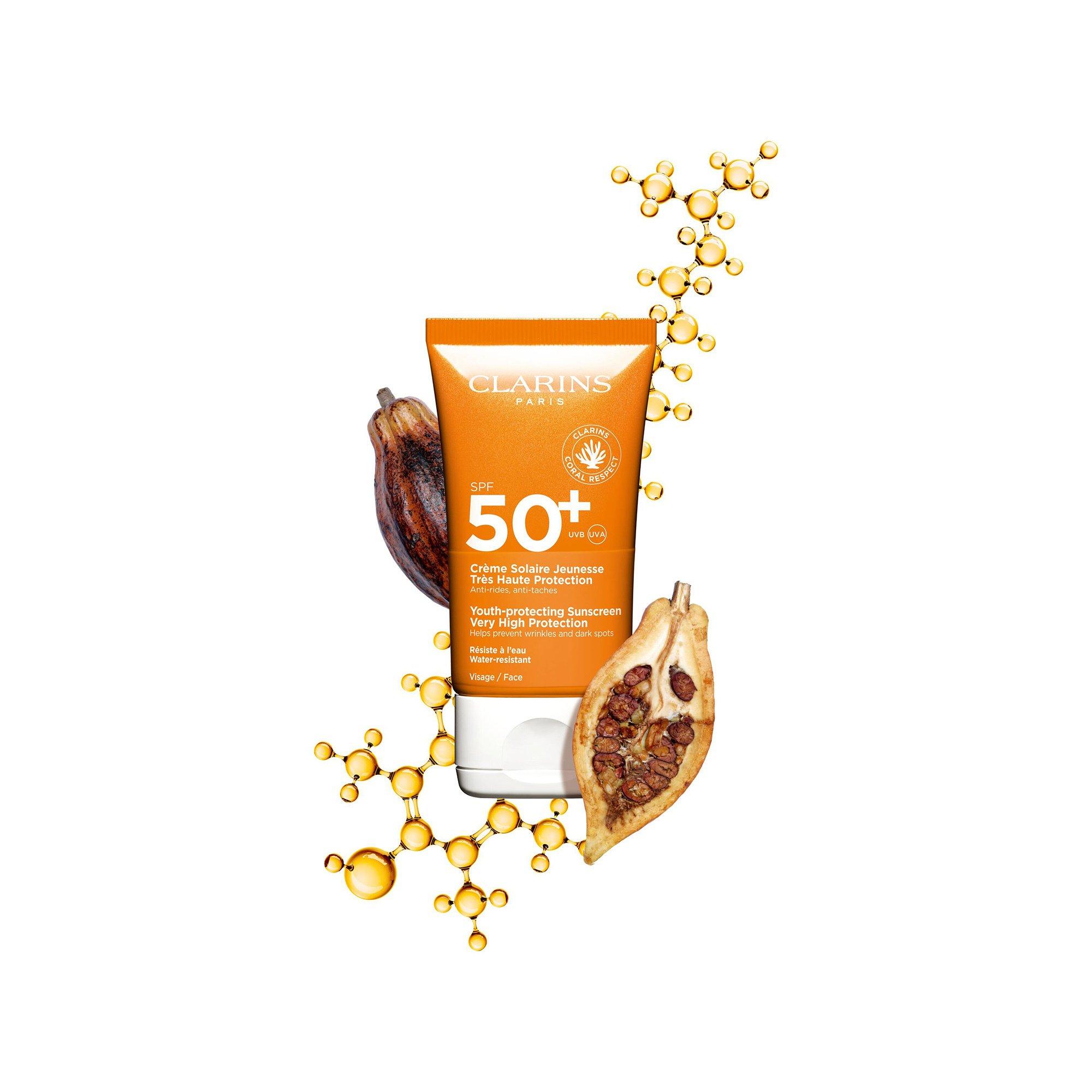 CLARINS  Crème Solaire Jeunesse Très Haute Protection SPF 50+ 