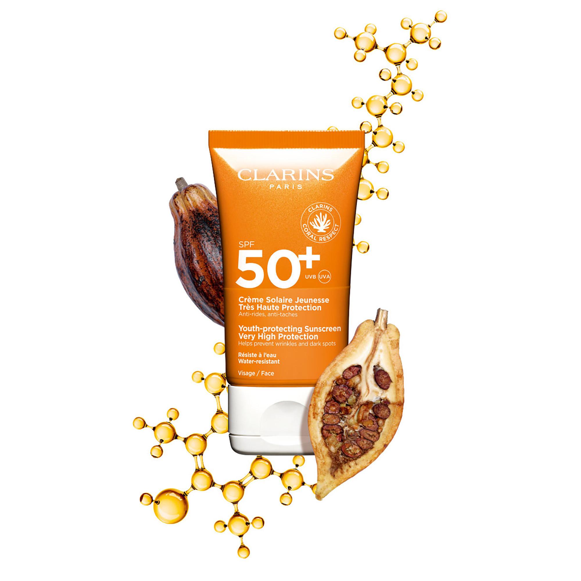 CLARINS  Crème Solaire Jeunesse Très Haute Protection SPF 50+ 