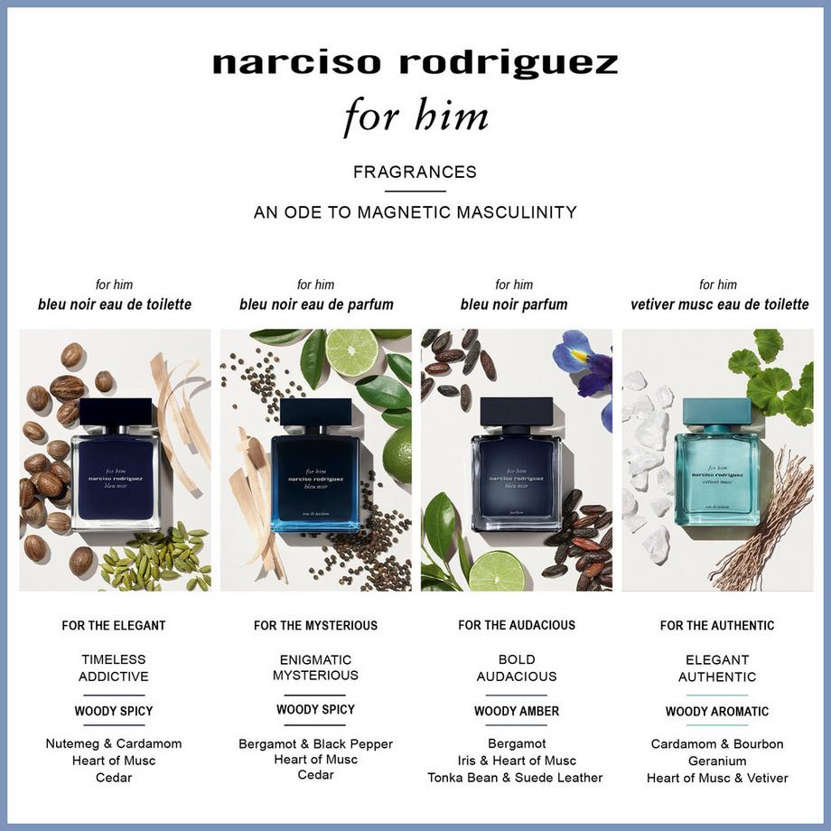narciso rodriguez For Him Vetiver Musc Eau de Toilette  