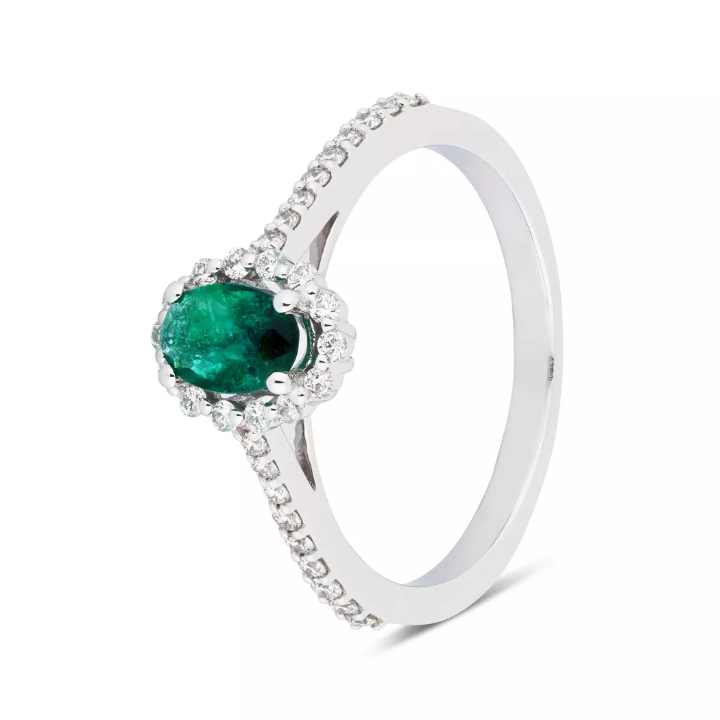 ZEN DIAMOND - Ring, 52, Weissgold