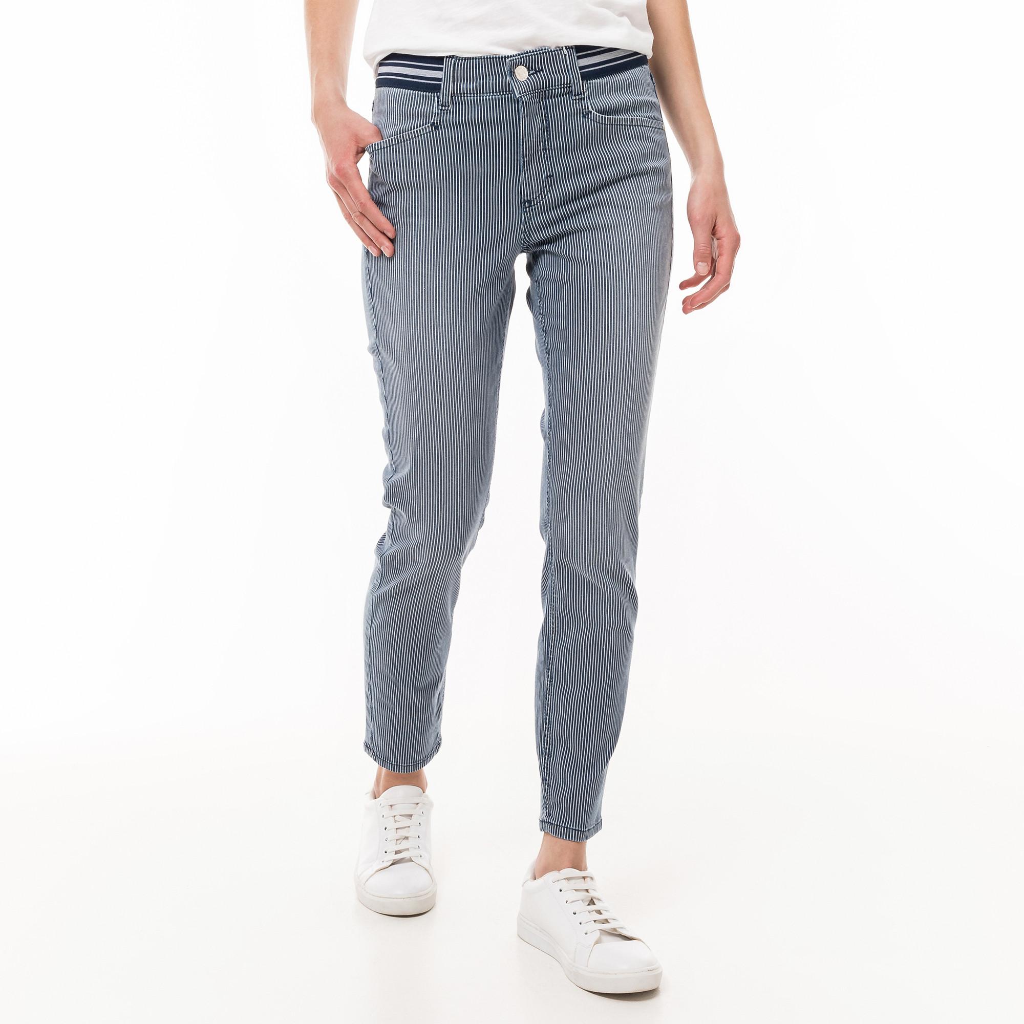 Image of Hose Damen Blau Bedruckt 38