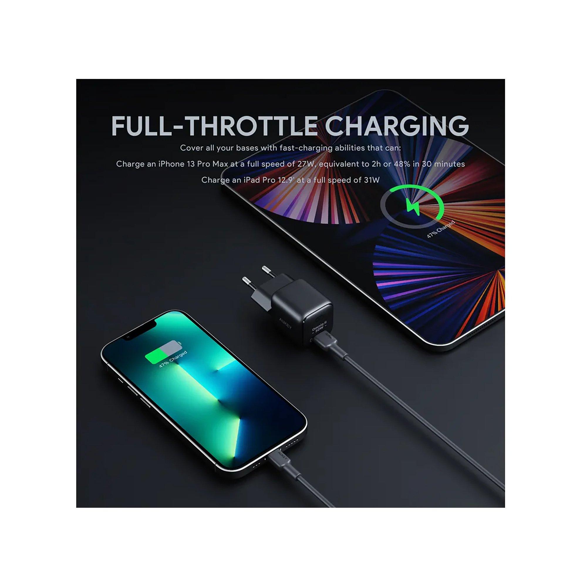 AUKEY AUKEY     Minima 30W GaN USB-C Wall charger Caricatore USB
 