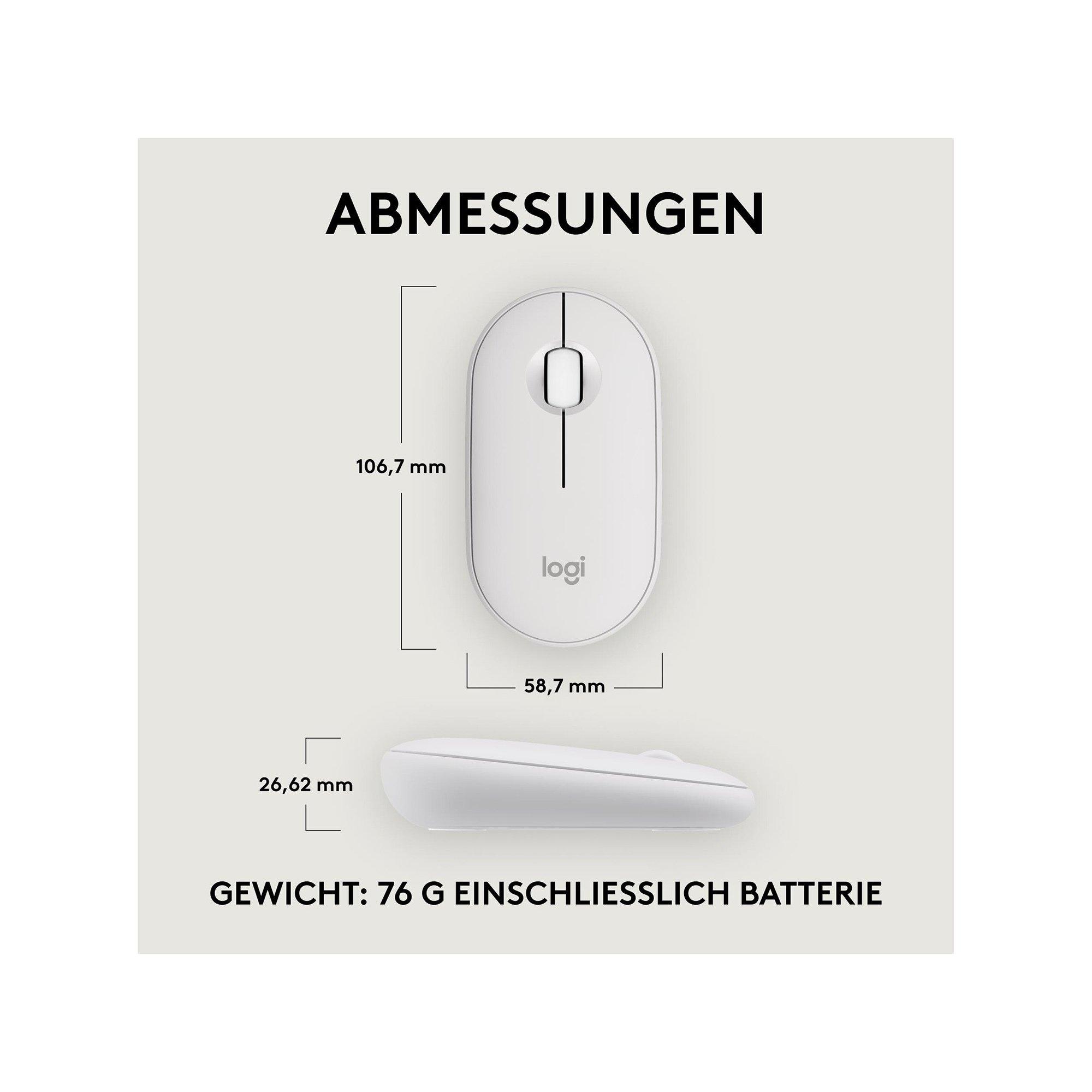 Logitech LOGITECH Pebble 2 M350X Mouse Kabellose Maus 