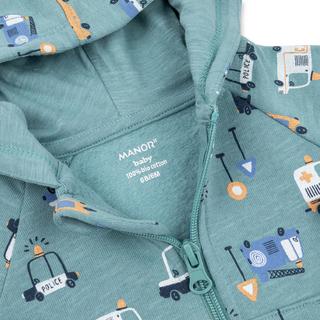 Manor Baby  Hoodie, avec fermeture éclair 