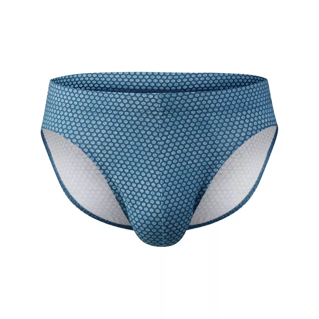 ISA bodywear - Slip, für Herren, Blau/Schwarz, Größe S
