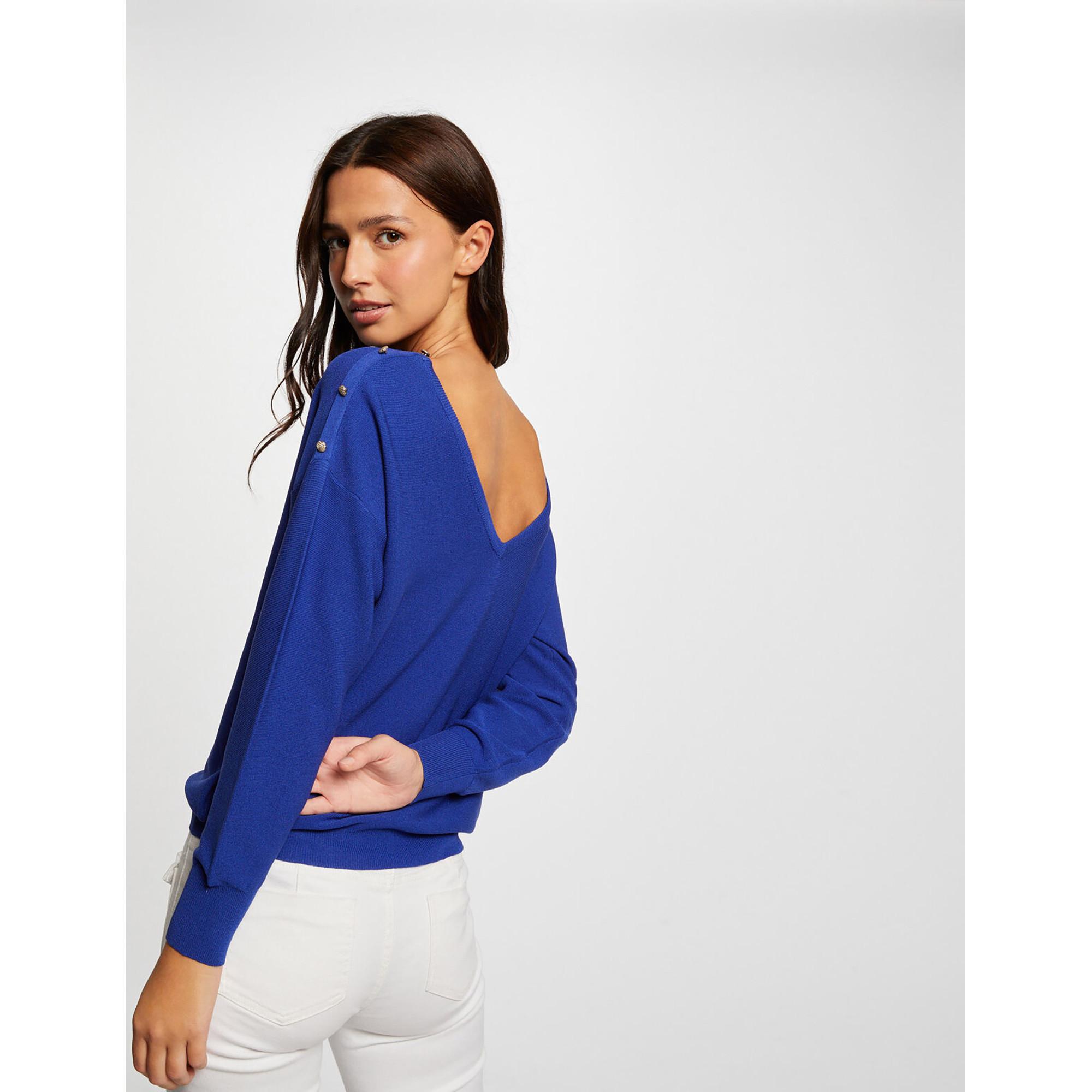 Image of Pullover Damen Blau XL