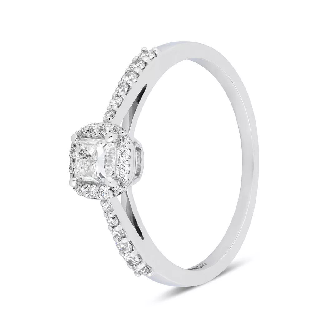 ZEN DIAMOND - Ring, 52, Weissgold 8