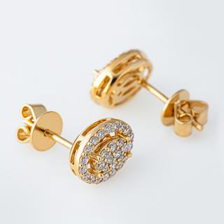 ZEN DIAMOND  Boucles d'oreilles 