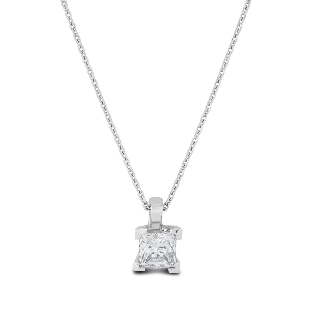 ZEN DIAMOND - Halskette, 45cm, Weissgold 3