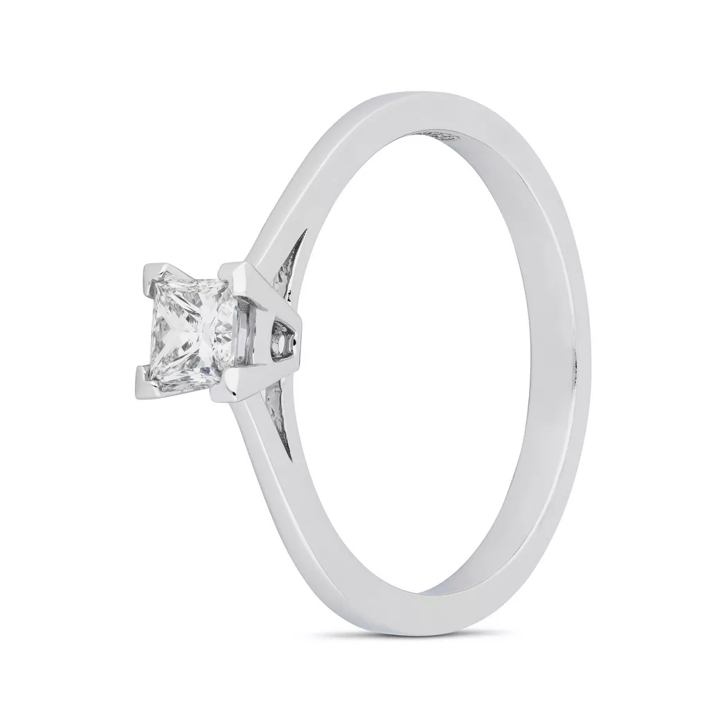 ZEN DIAMOND - Ring, 52, Weissgold 7