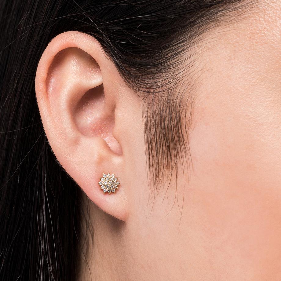 ZEN DIAMOND  Boucles d'oreilles 