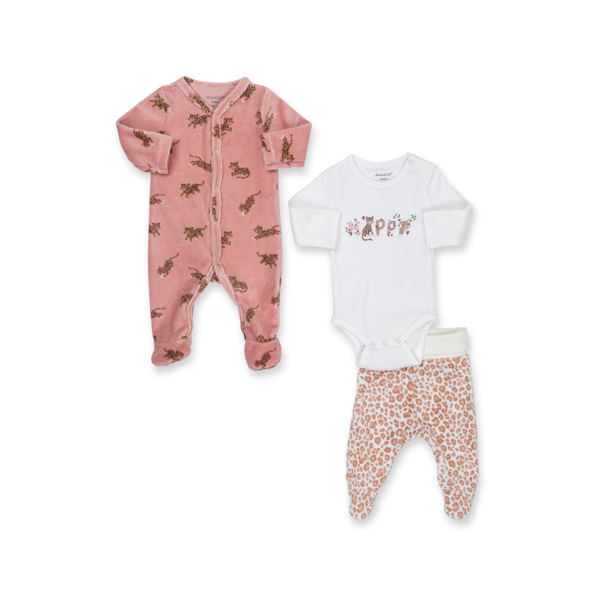 Manor Baby  Lot de 2 bodys, manches longues 