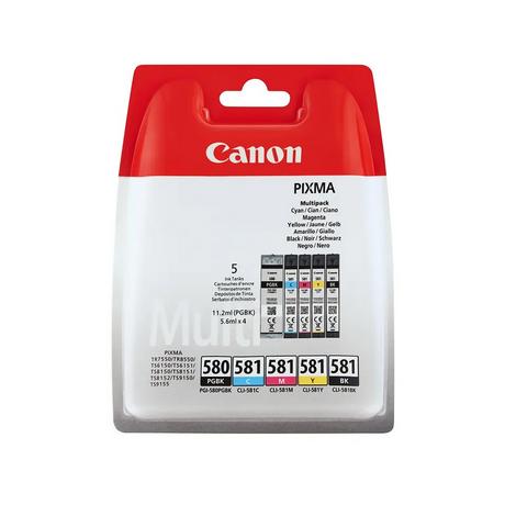 Canon Canon PGI-580/CLI-581 PGBK/C/M/Y/BK MULTI Cartucce d'inchiostro 
