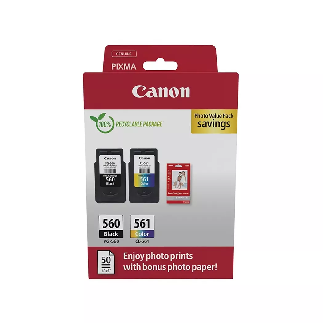 Canon – CRG PG-560/CL-561 Photo Valuepack, Tintenpatronen