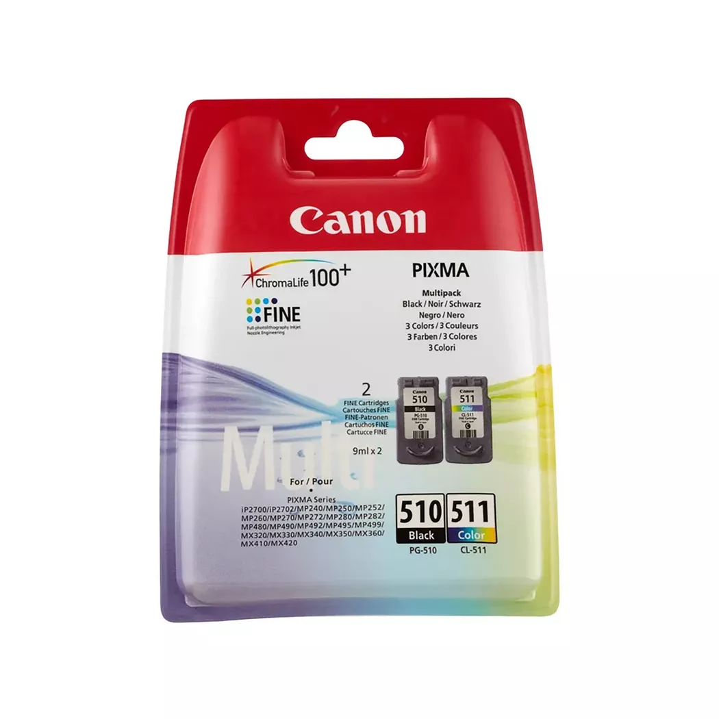 Canon – PG-510/CL-511 Photo Valuepack, Tintenpatronen