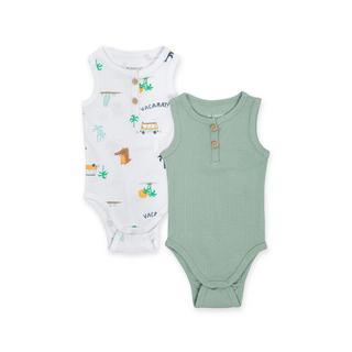 Manor Baby  Lot de 2 bodys, sans manches 