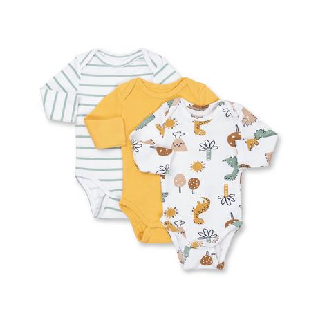 Manor Baby  Triopack, Bodys, langarm 