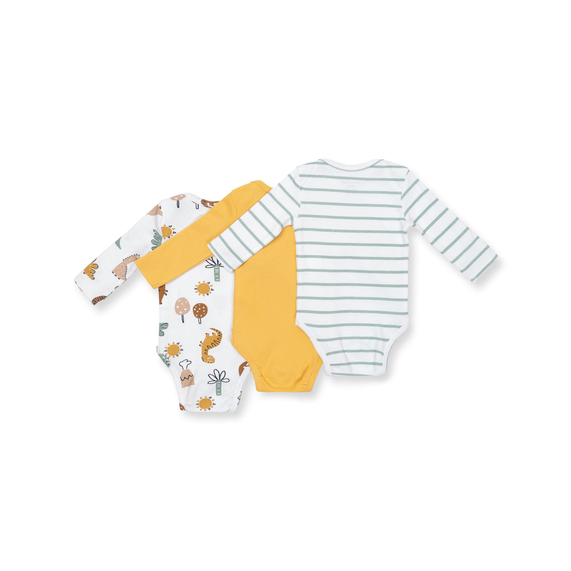 Manor Baby  Body, maniche lunghe, 3-pack 