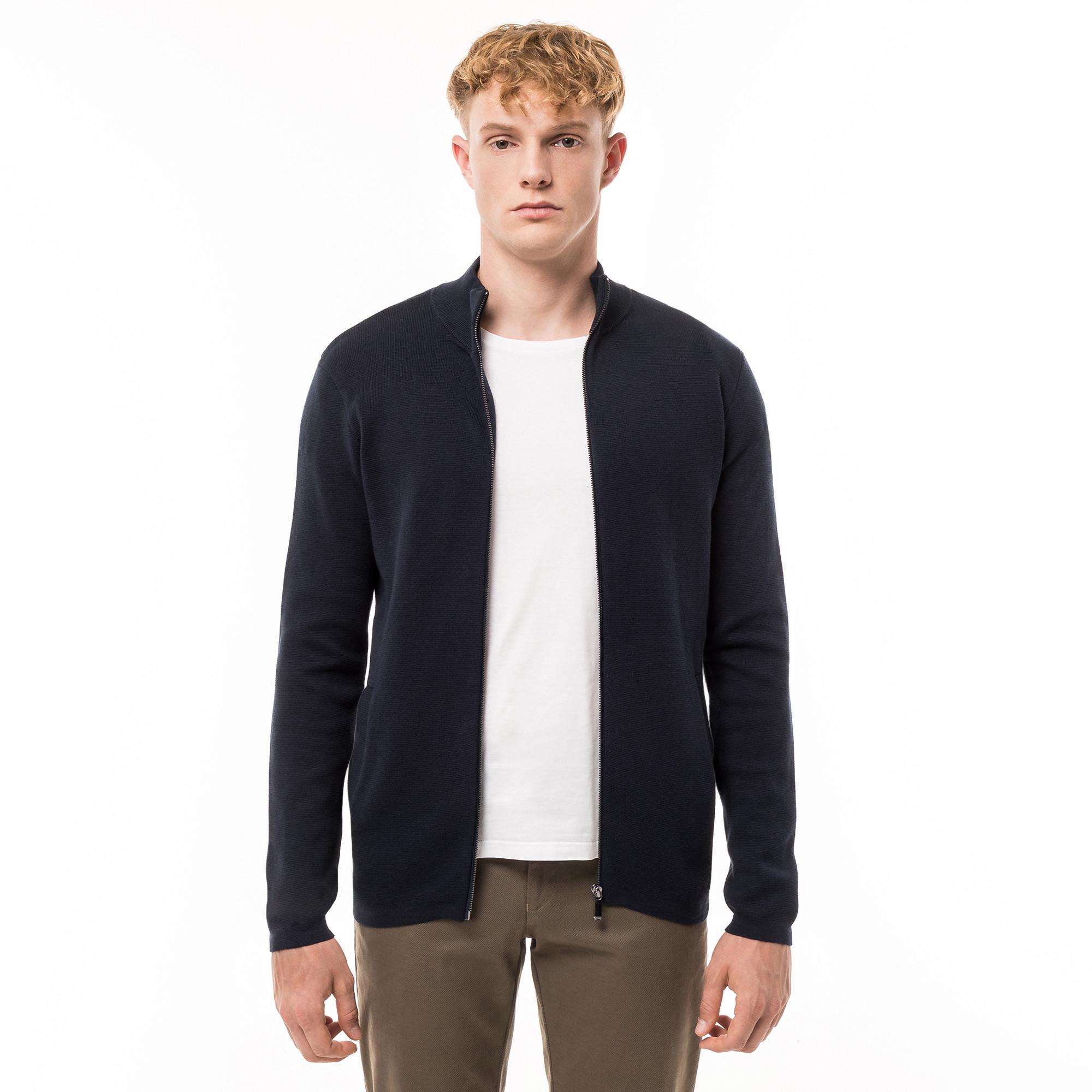 Manor Man  Cardigan, manches longues 