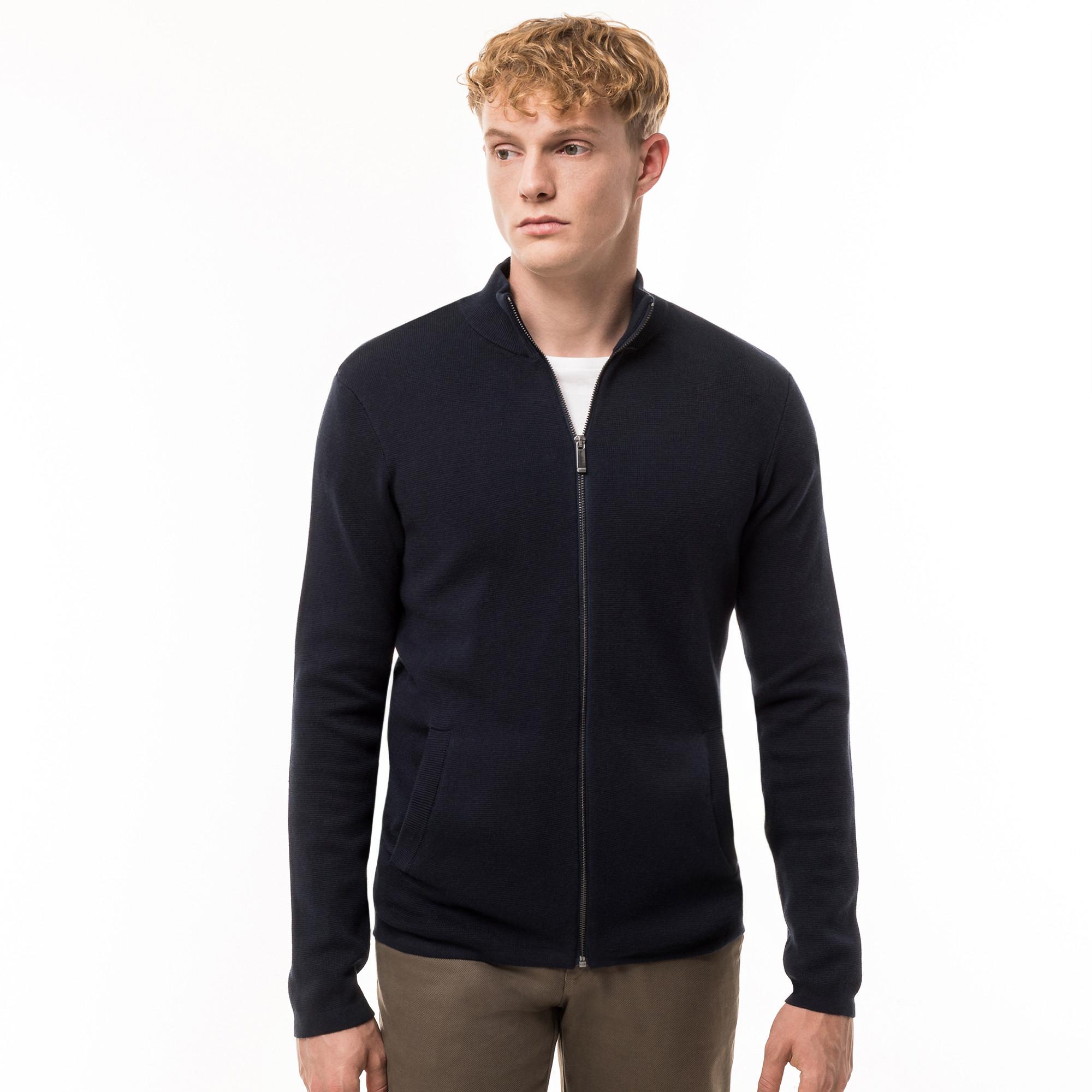 Manor Man  Cardigan, manches longues 