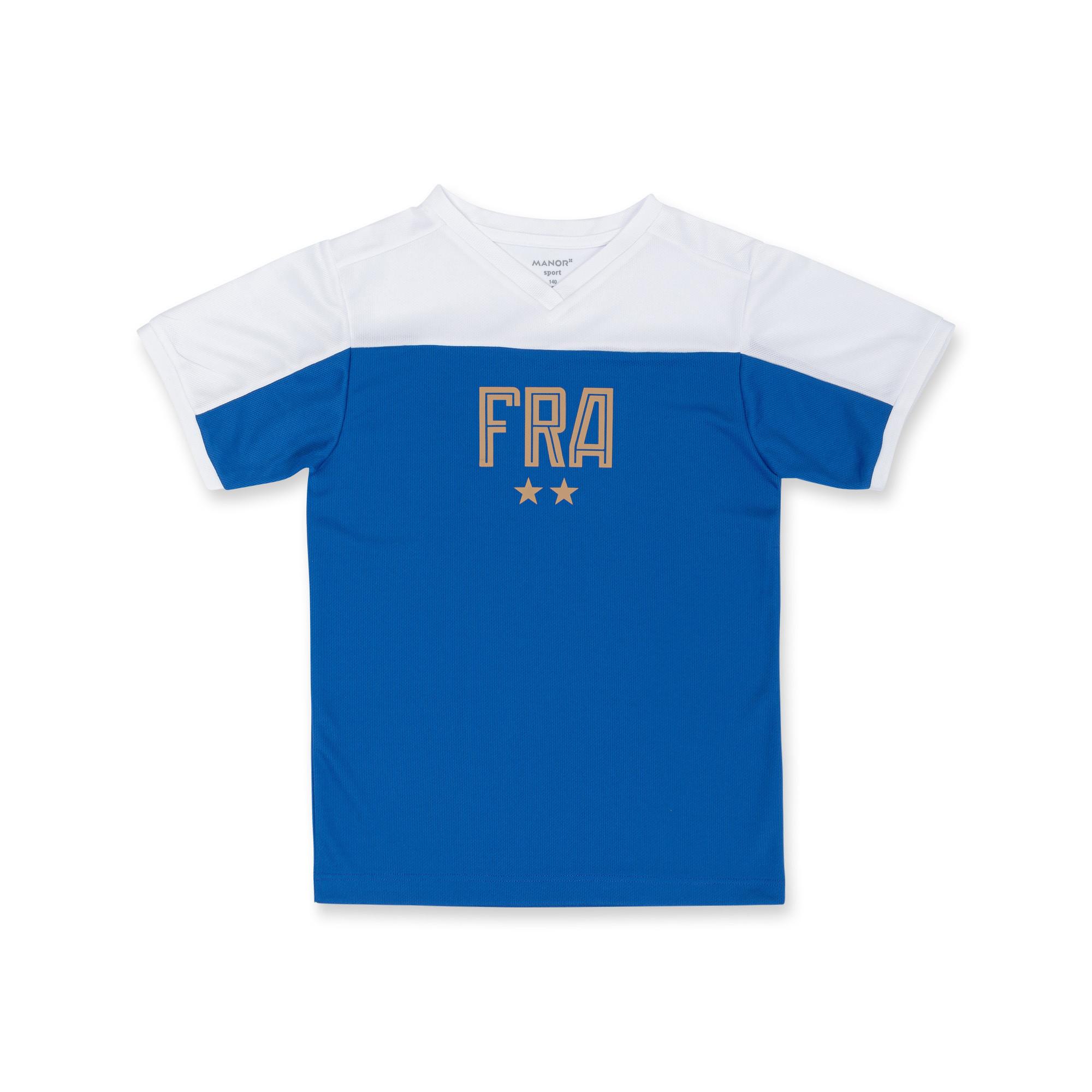 Image of Fan-shirt Unisex Blau 128