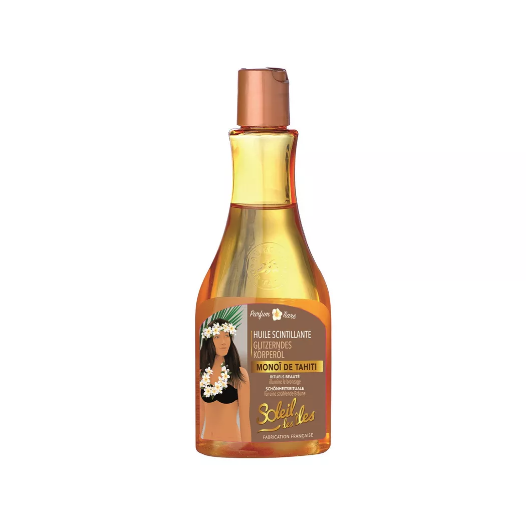 Soleil des iles - Trockenes Glitzerndes Körperöl, 150  ml