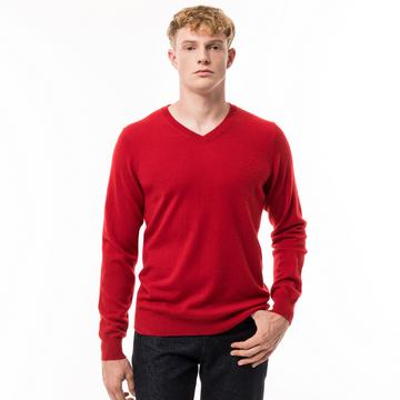 Maglione cachemire, scollo a V