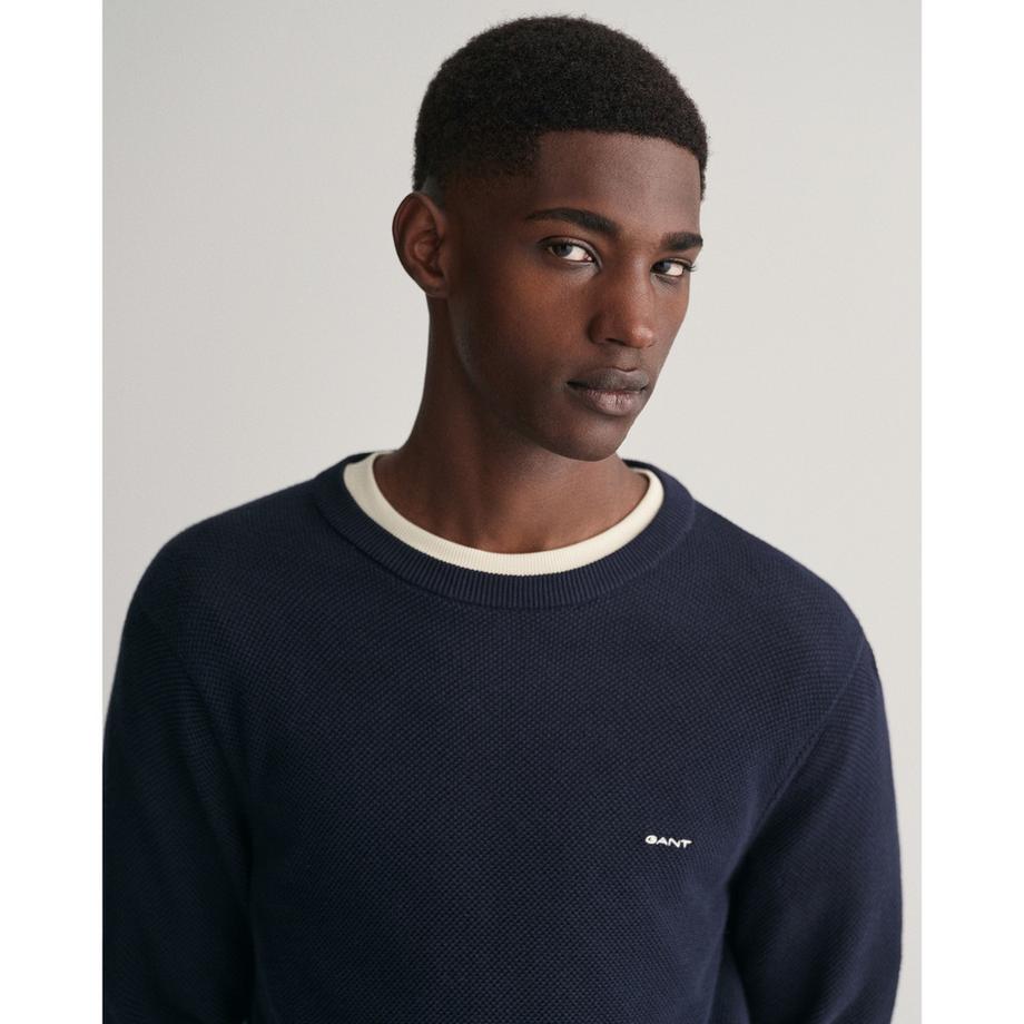 GANT Maglione Piqué Regular Fit  