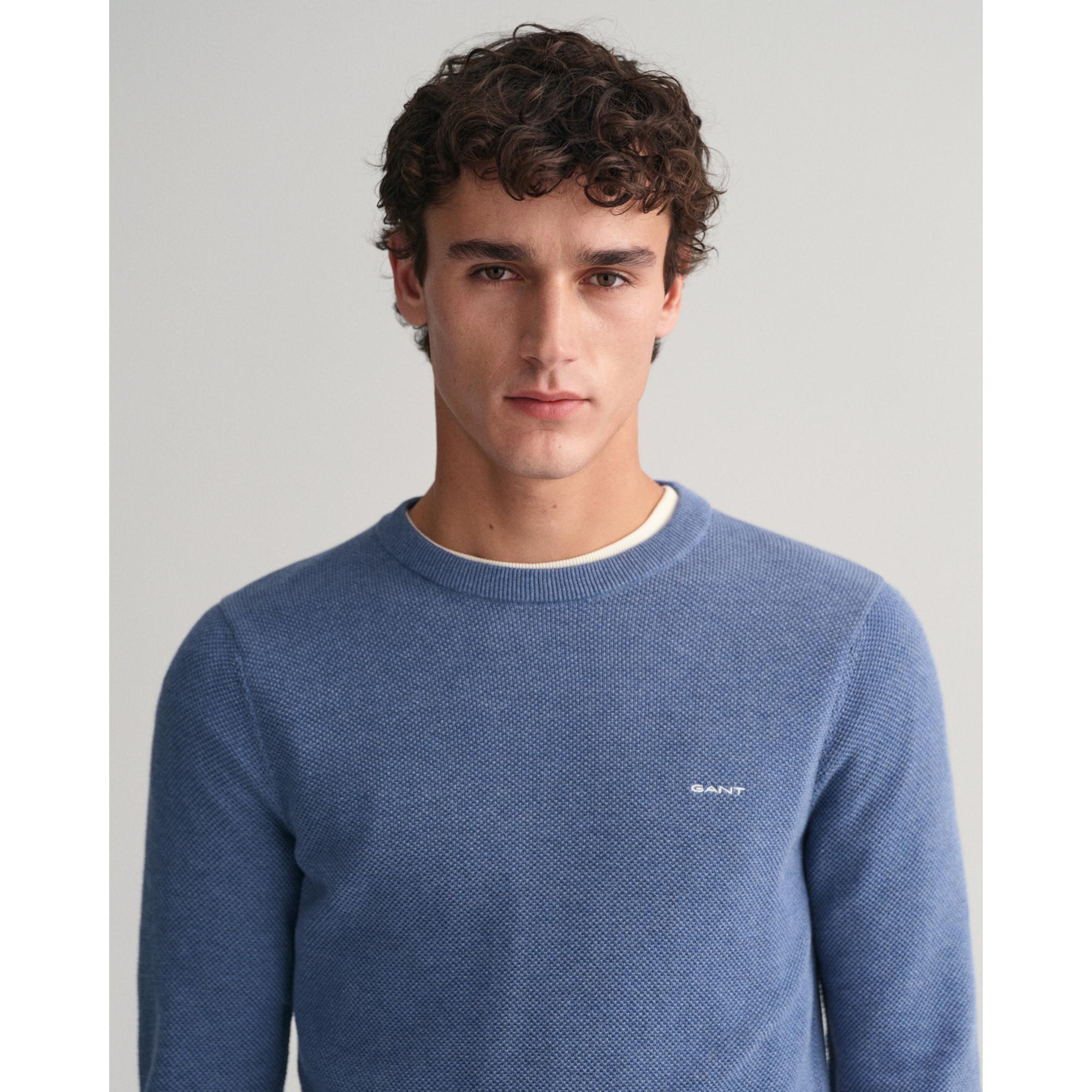 GANT Maglione Piqué Regular Fit  