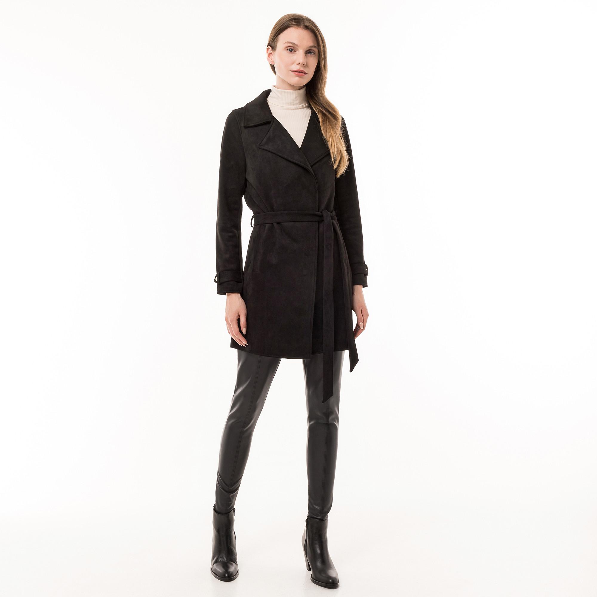 Manor Woman FAKE SUEDE TRENCOAT Trench-coat 