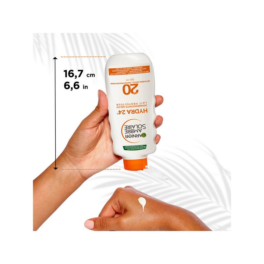 GARNIER  Hydra 24h Sonnenschutz-Milch LSF 20 