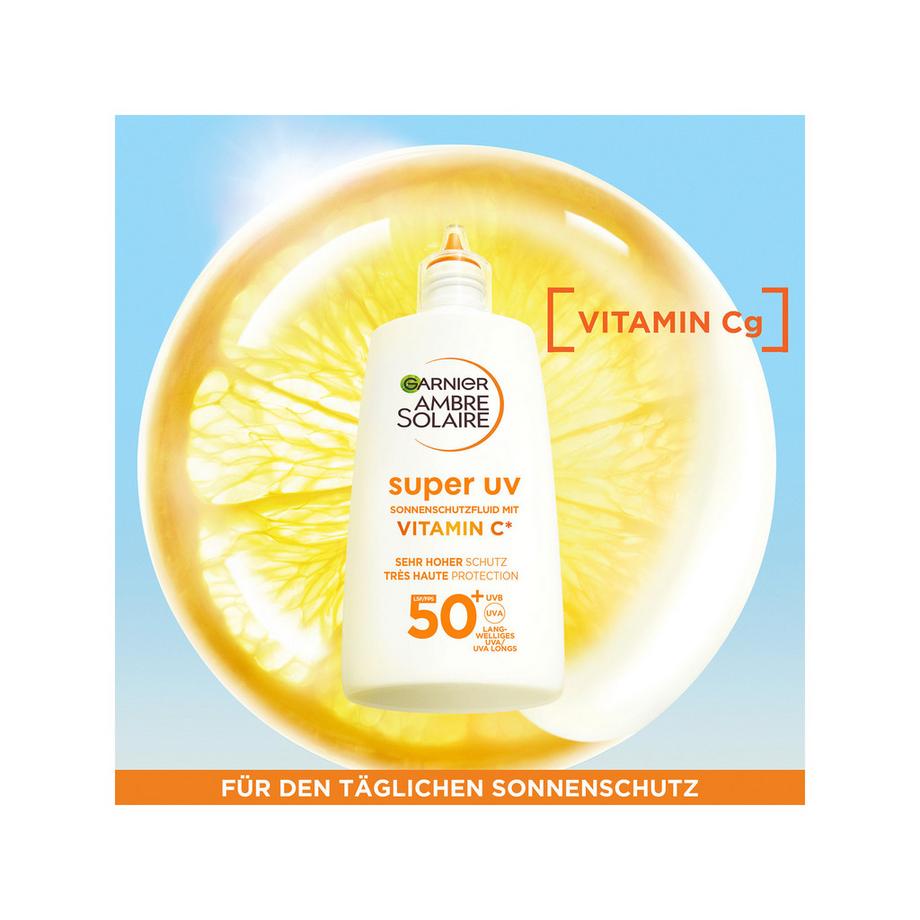 GARNIER  Fluido di protezione solare super UV anti-impurità con niacinamide SPF 50+ 