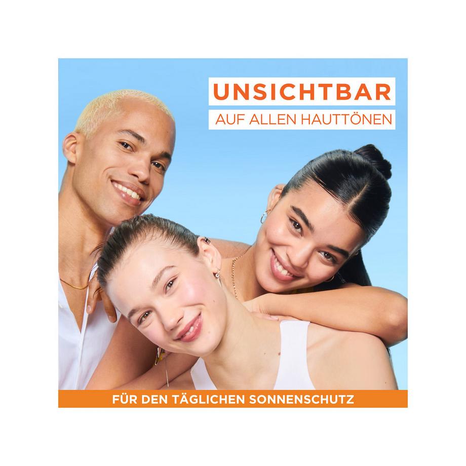 GARNIER  Fluide de protection solaire Super UV Anti-Dark-Spots à la vitamine C FPS 50+ 