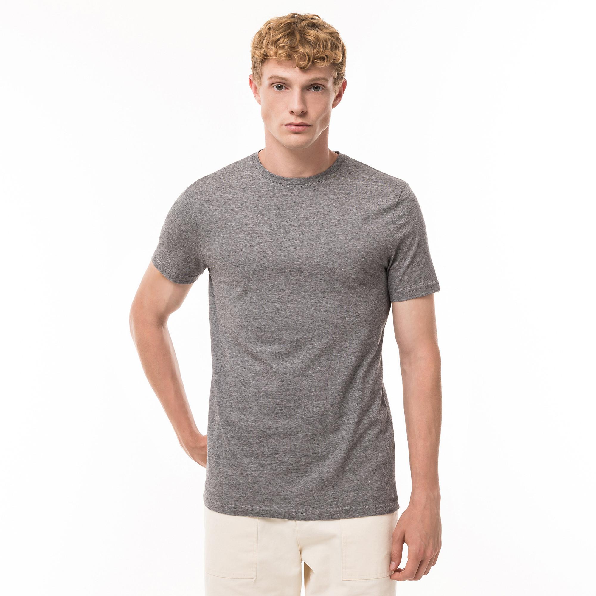 Image of T-shirt, Kurzarm Herren Black L