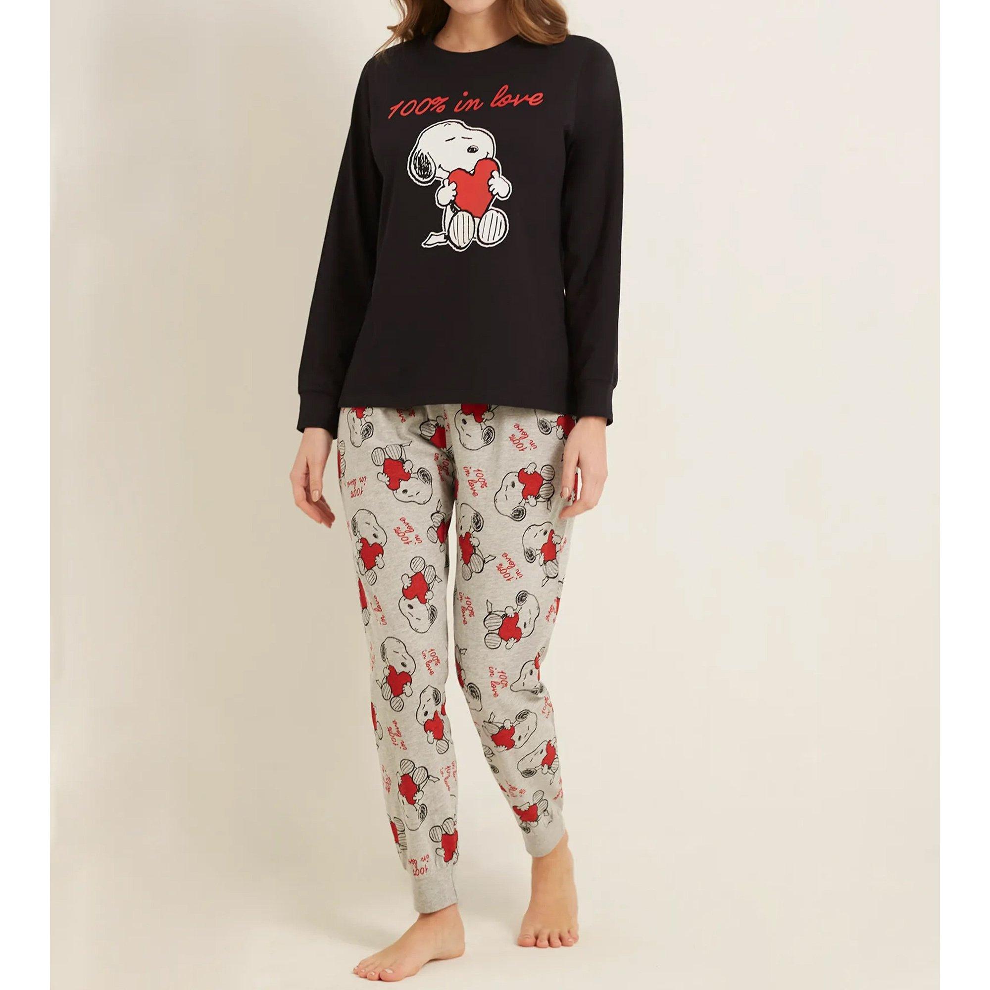 Image of Pyjama Damen Black M