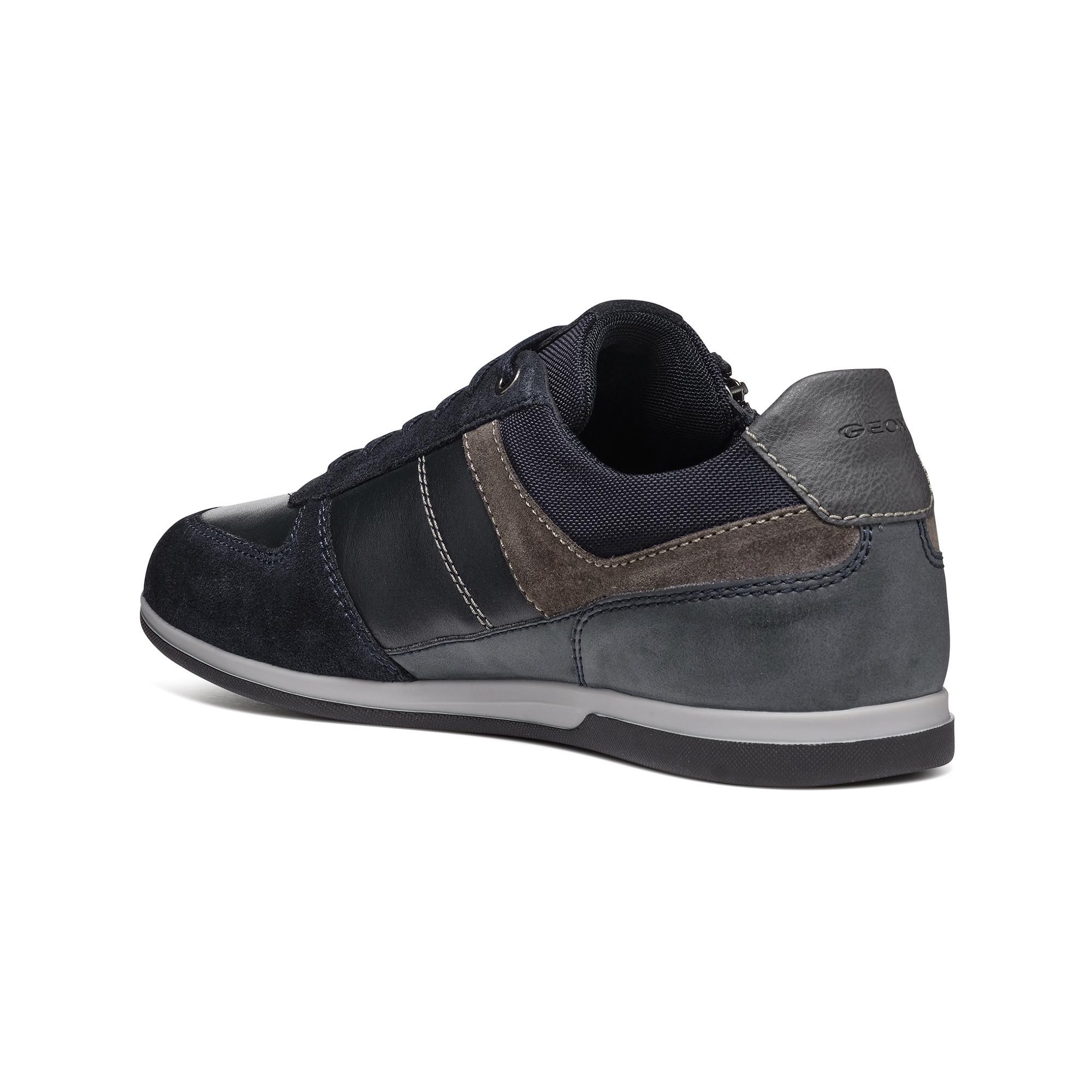 GEOX U RENAN B - SCAM.+NAPPA Sneakers, Low Top 