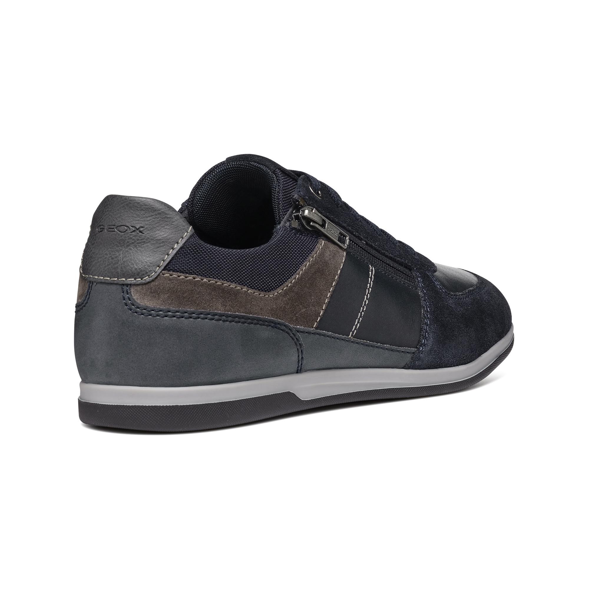 GEOX U RENAN B - SCAM.+NAPPA Sneakers, Low Top 