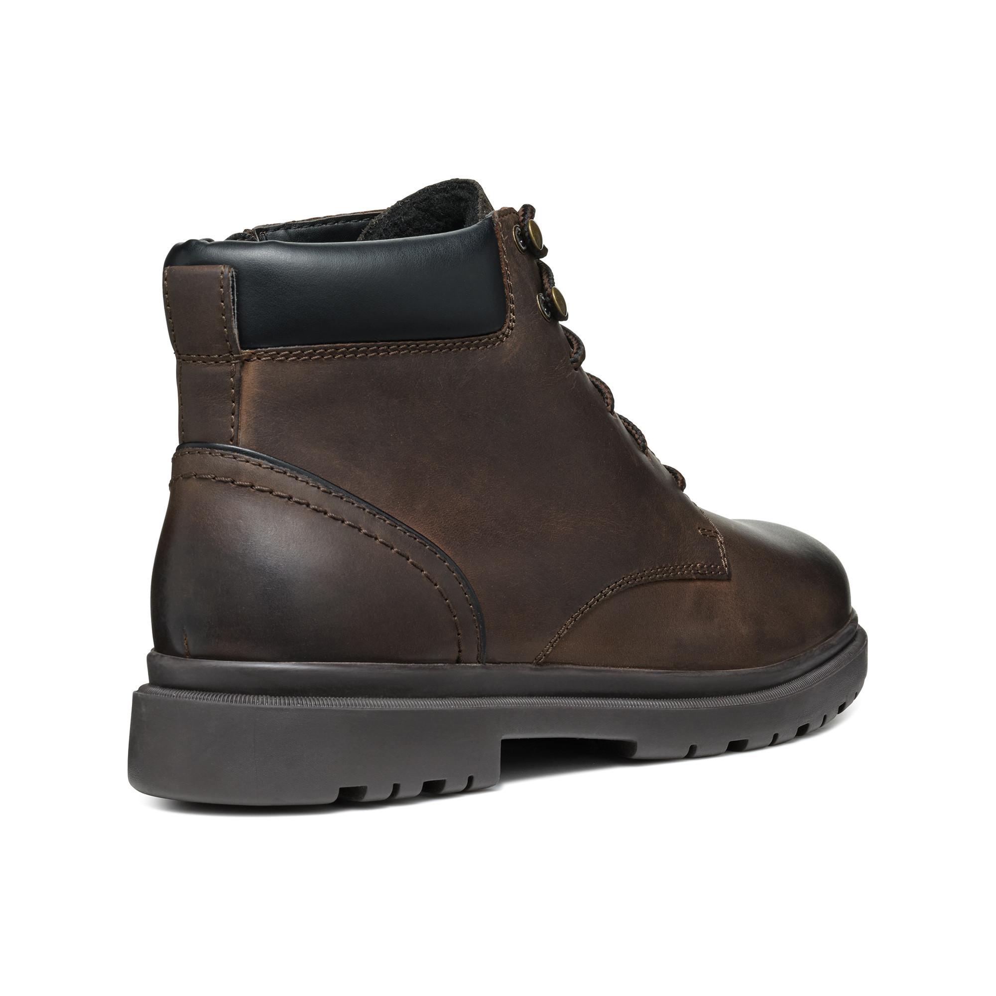 GEOX U ANDALO C - PELLE PULL UP Bottes, talon haut 