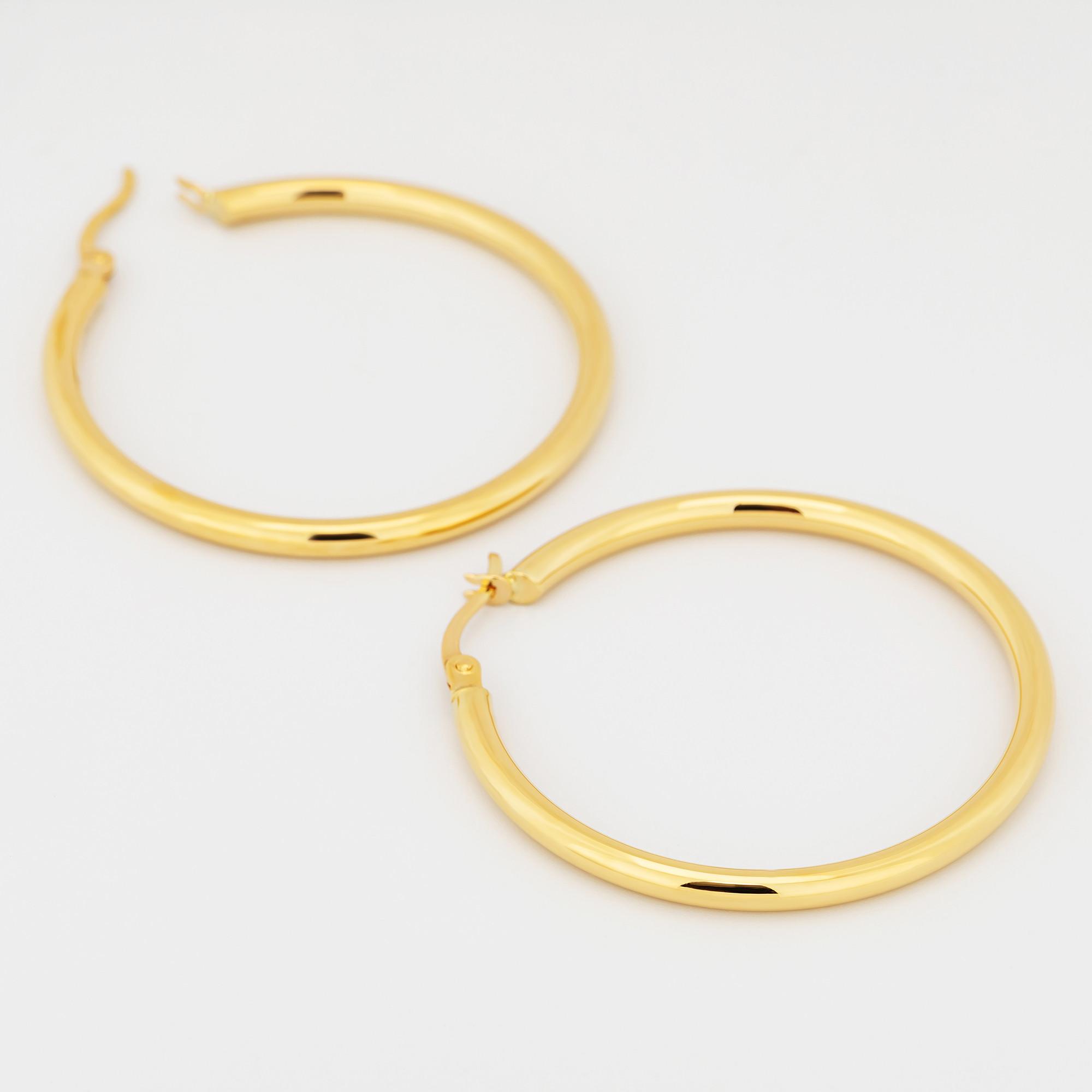 L' Atelier Gold 18 Karat by Manor  Boucles d'oreilles 