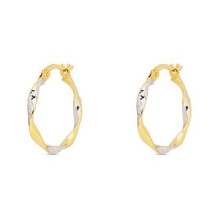 L' Atelier Gold 18 Karat by Manor  Boucles d'oreilles 