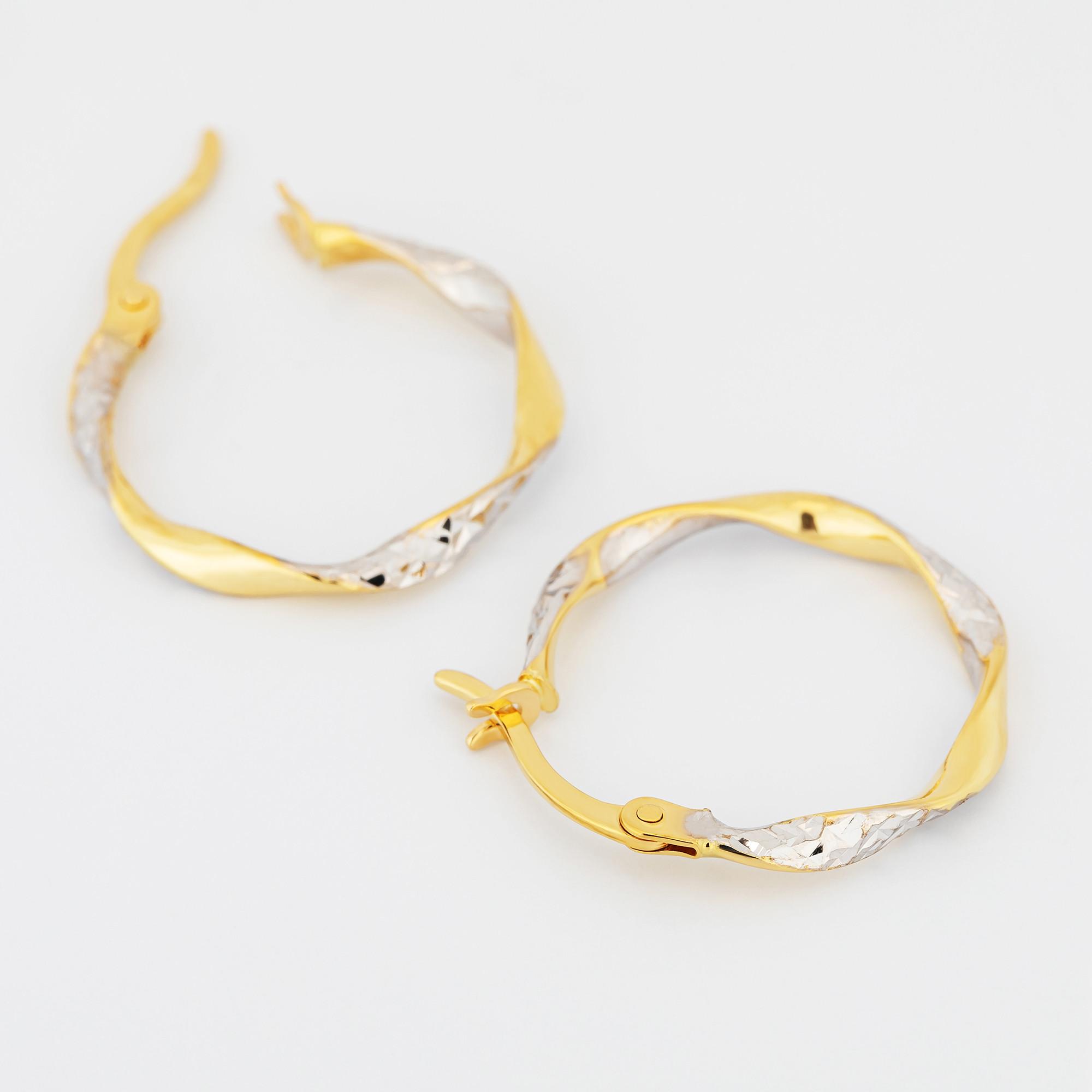 L' Atelier Gold 18 Karat by Manor  Boucles d'oreilles 