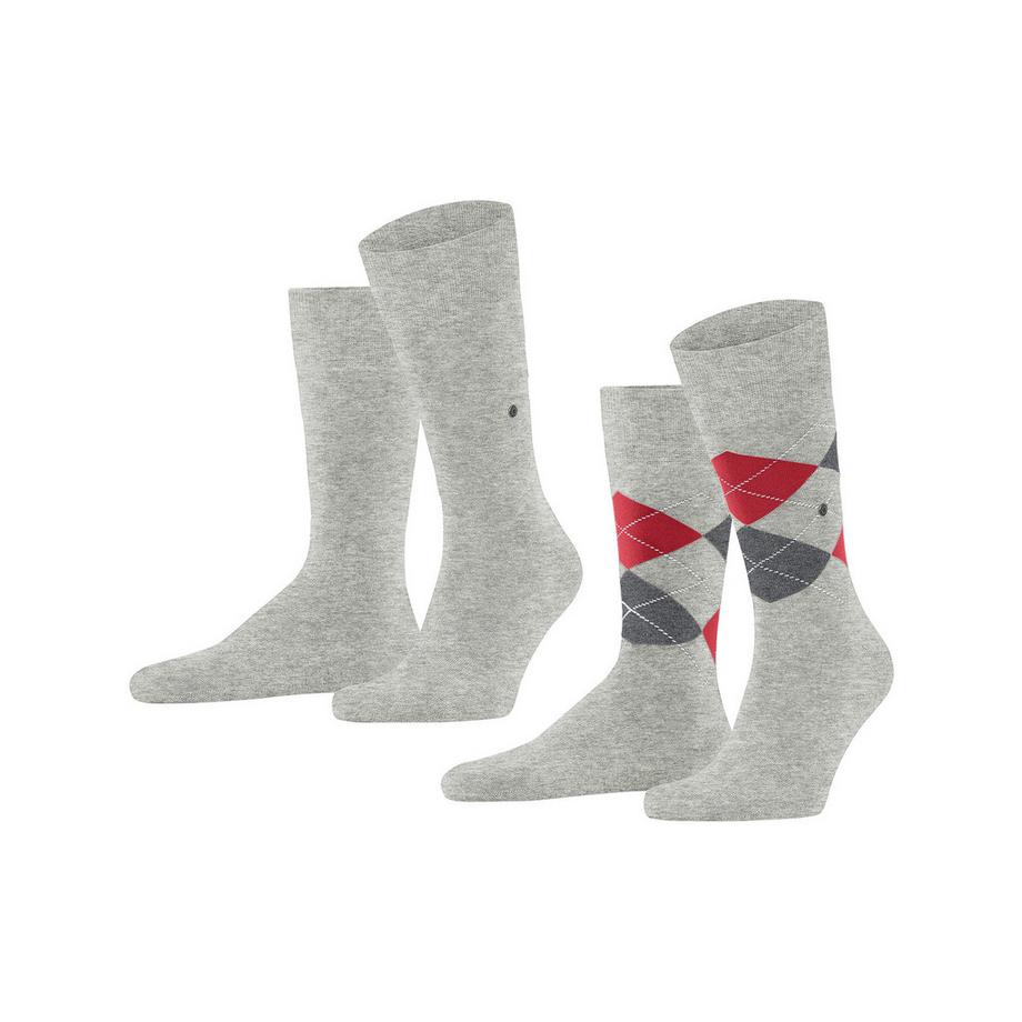 Burlington Everyday Mix Wadenlange Socken Duopack  