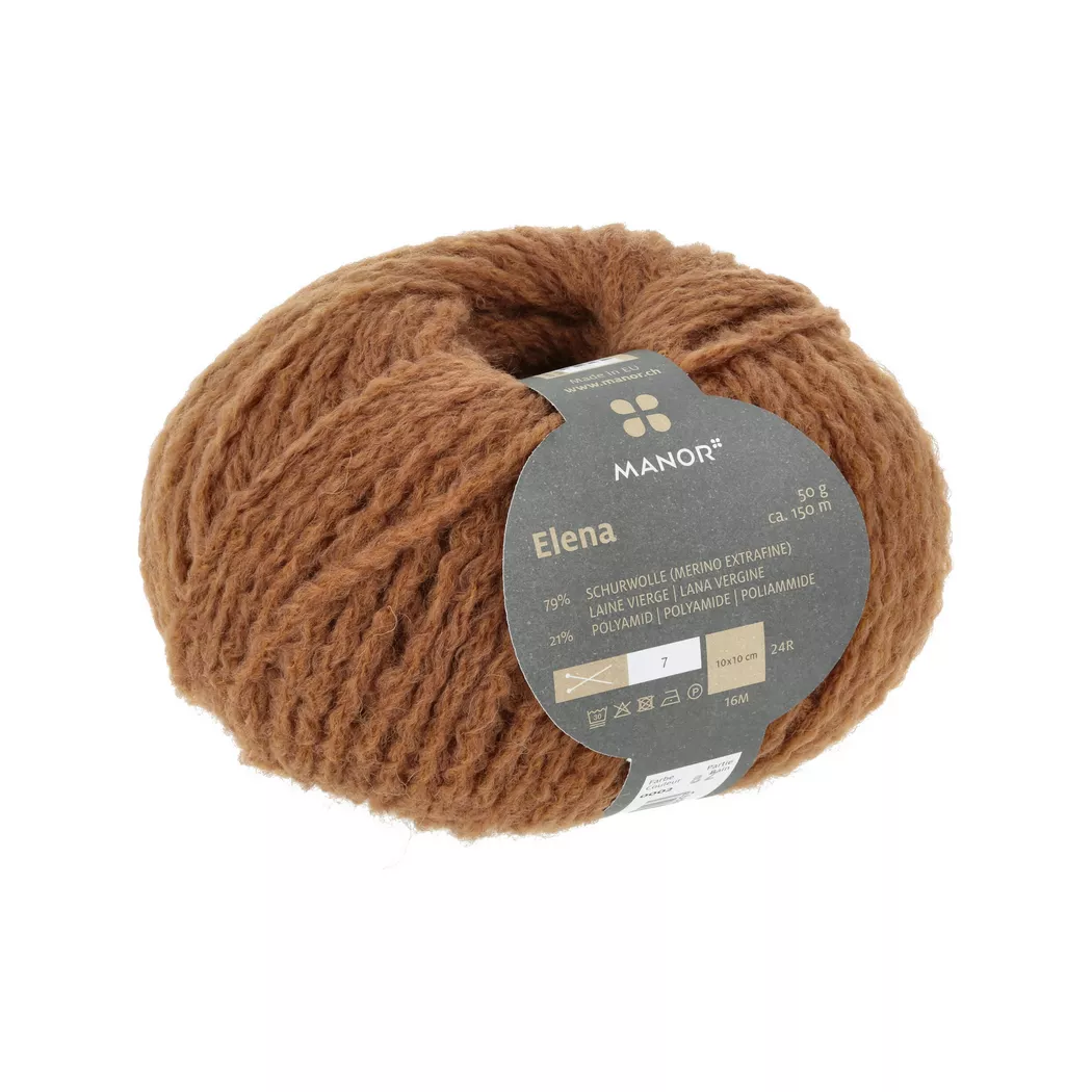 Manor - Strickgarn, 50g / ca. 150m, Orange
