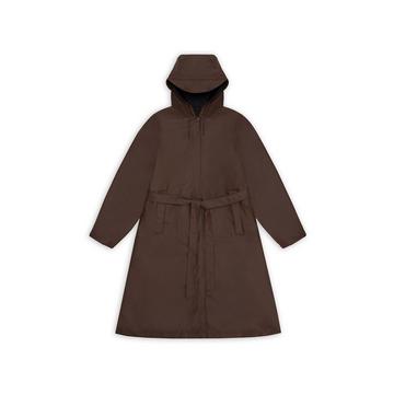 Impermeabile oversize, lungo