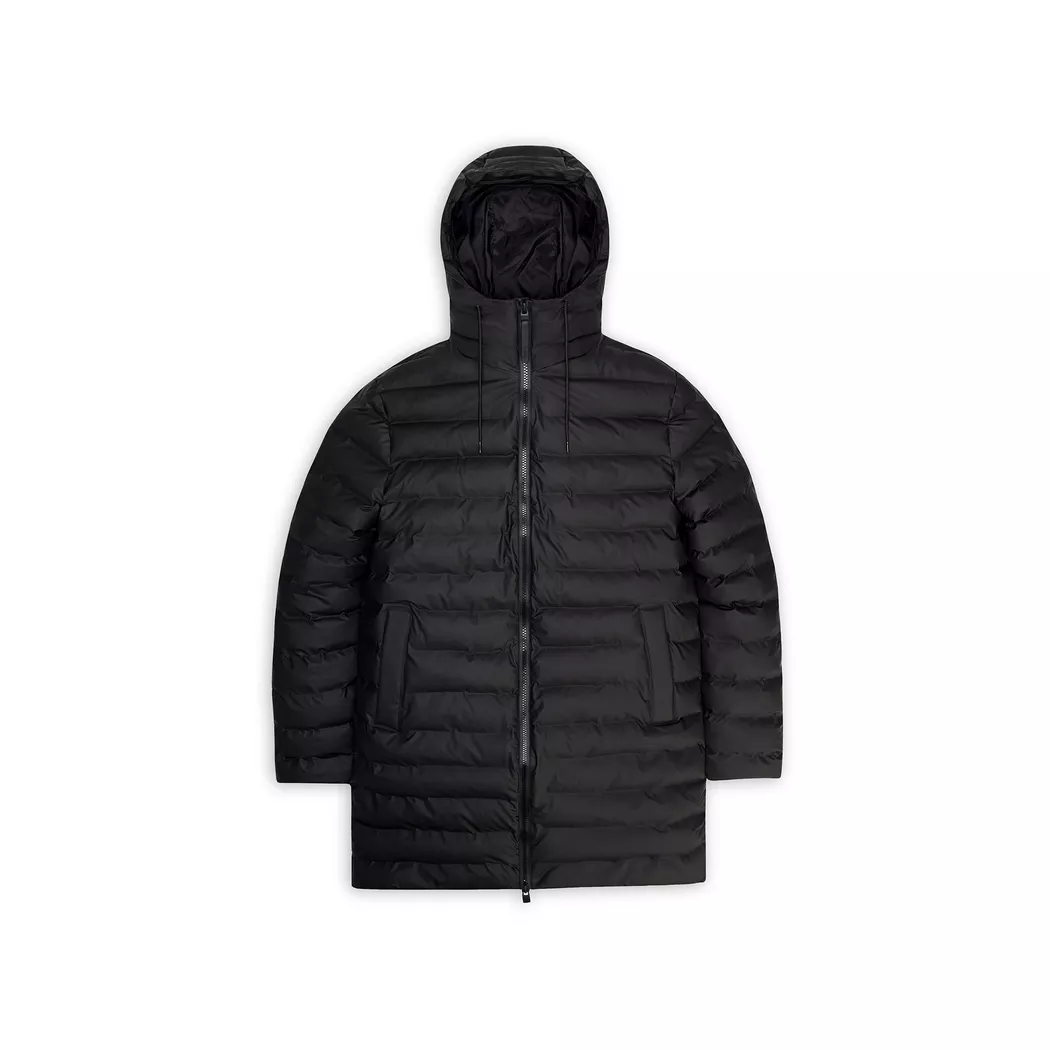 Rains - Parka - Taille M Noir femme