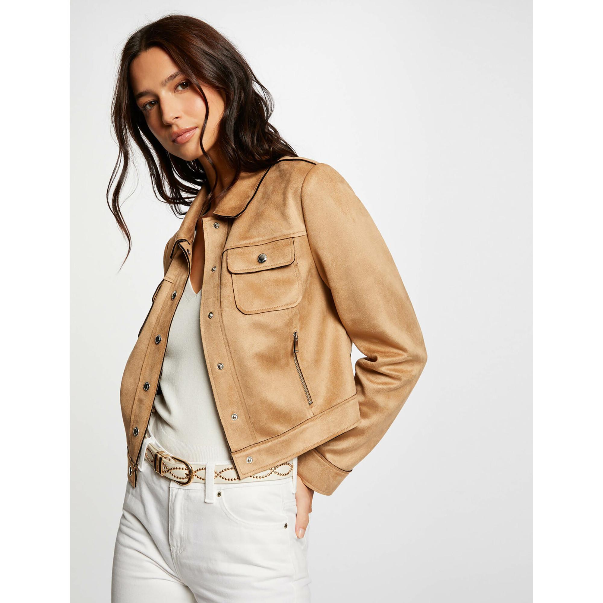 Image of Blouson Damen Camel 38